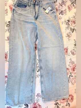 Gap factory High Rise Wide-Leg Jeans